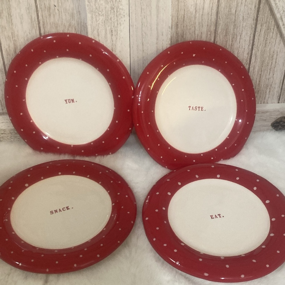 Rae Dunn Appetizer Plates